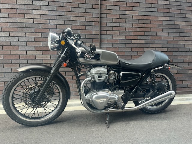 W800 W650 カフェスタイルシート純正